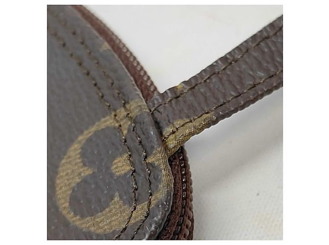 Borsa a tracolla Pochette Monogram Louis Vuitton Marrone - vista 5