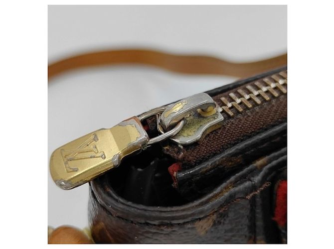 Bolsa de Ombro Louis Vuitton Monogram Marrom - vista 8