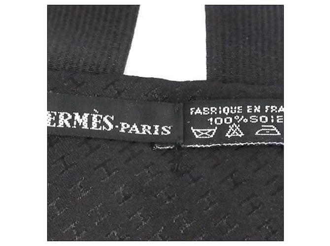 Hermès HERMES LE ROY SOLEIL (Sun King) Set Fascia Cummerbund e Papillon Nero Multicolore Giallo - vista 8