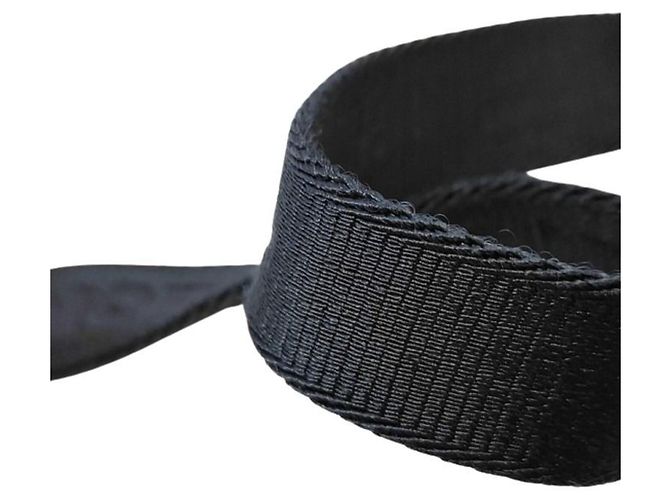 Borsa a tracolla Christian Dior in nylon nero e pelle - vista 7