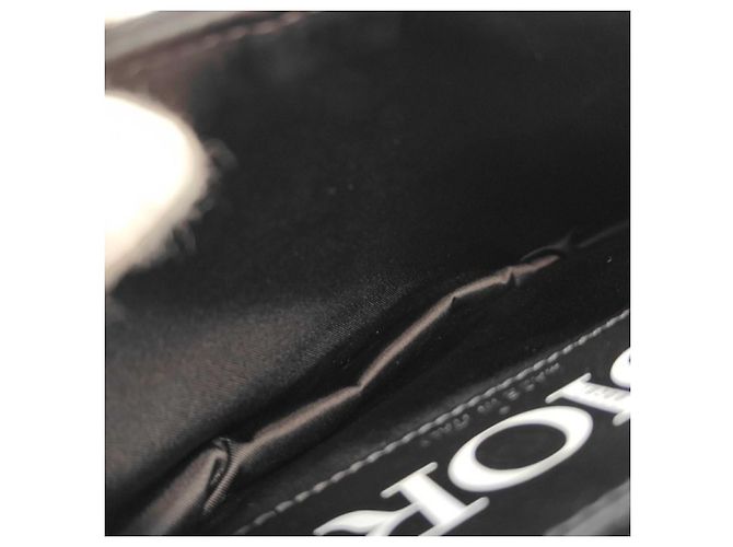 Borsa a tracolla Christian Dior in nylon nero e pelle - vista 9