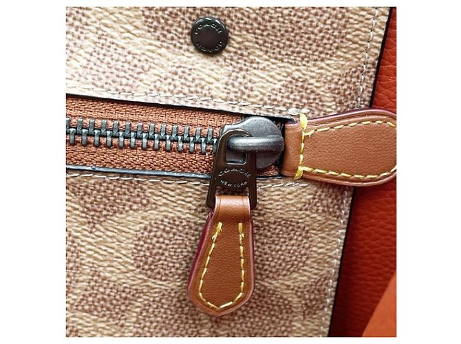 Borsa Tote COACH, Relate CH756 Marrone Nero - vista 8