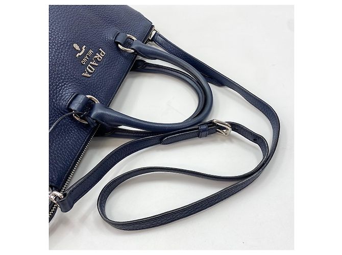 Borsa a mano/Borsa a tracolla Prada Navy Blu navy - vista 11
