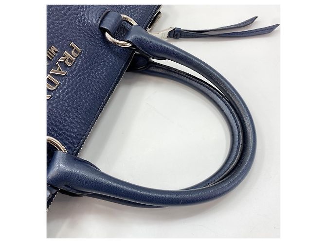 Borsa a mano/Borsa a tracolla Prada Navy Blu navy - vista 9