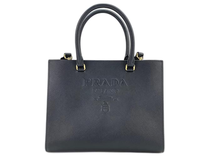 Borsa a mano/Borsa a tracolla Prada Nera Nero - vista 2