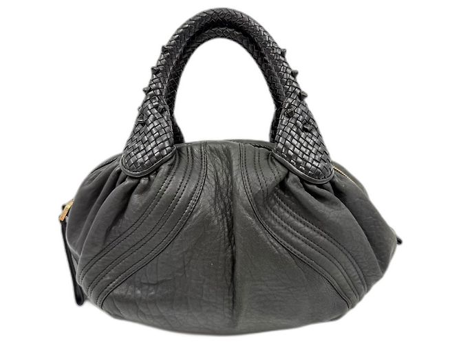 Borsa Fendi Zucca nera Nero - vista 2