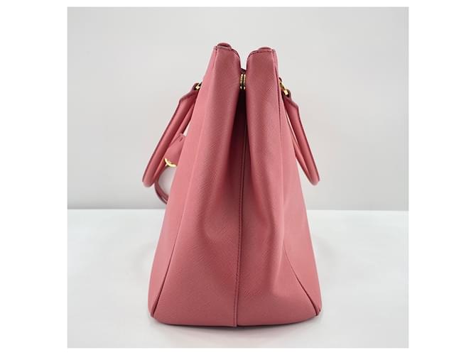 Borsa a mano e a tracolla Prada Galleria Rosa - vista 4