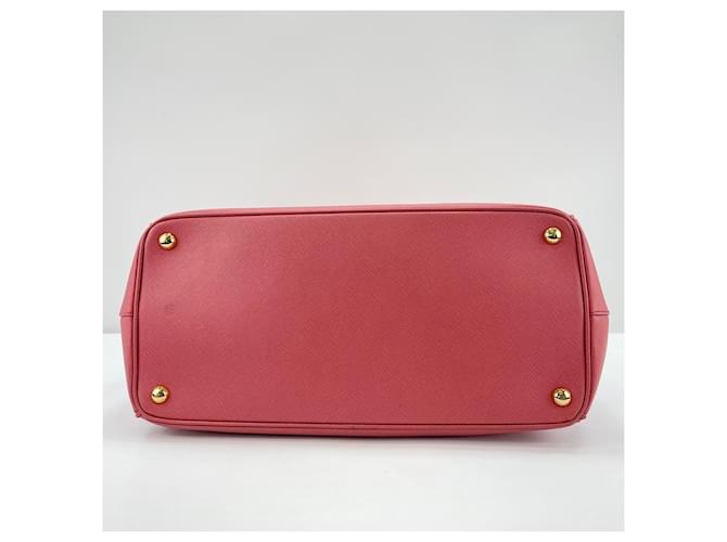 Borsa a mano e a tracolla Prada Galleria Rosa - vista 6