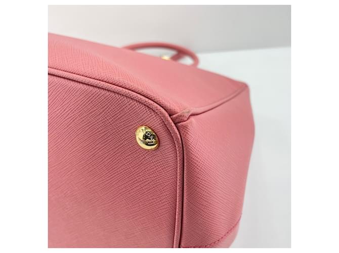 Borsa a mano e a tracolla Prada Galleria Rosa - vista 7