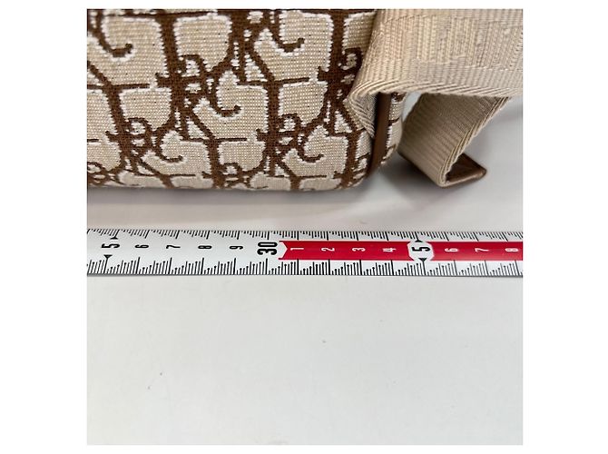 Zaino Christian Dior CUCTUS JACK Oblique Beige - vista 4