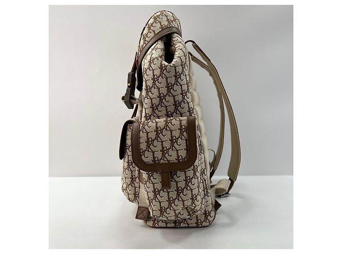 Zaino Christian Dior CUCTUS JACK Oblique Beige - vista 5