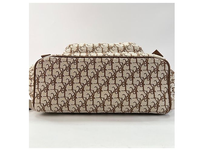Zaino Christian Dior CUCTUS JACK Oblique Beige - vista 7