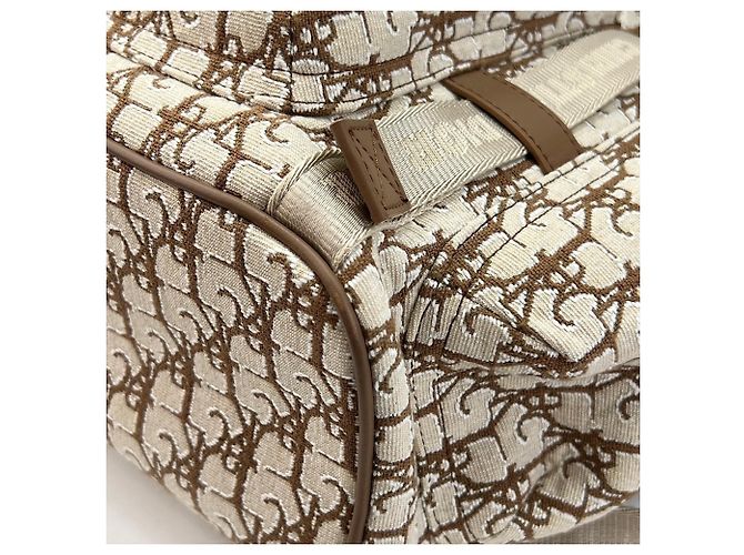 Zaino Christian Dior CUCTUS JACK Oblique Beige - vista 8