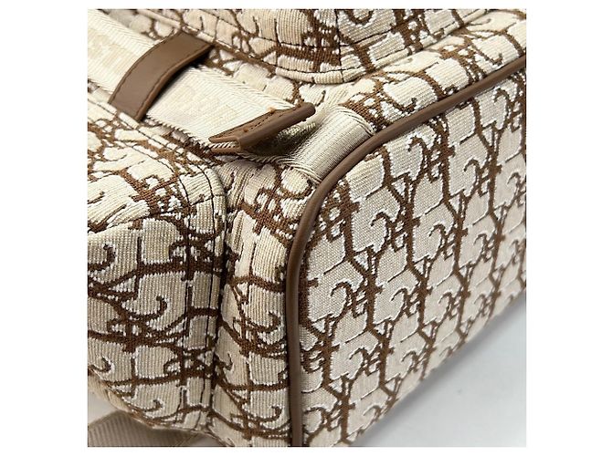 Zaino Christian Dior CUCTUS JACK Oblique Beige - vista 9
