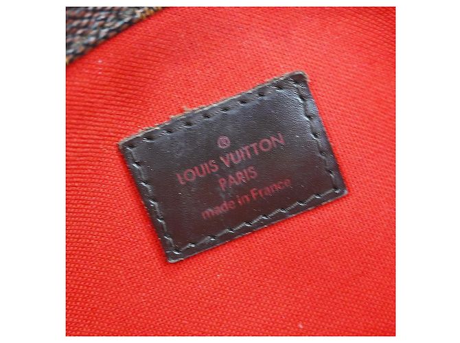 Louis Vuitton Bloomsbury Damier PM Marrone - vista 4