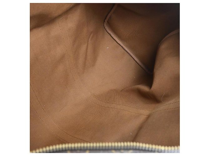 Louis Vuitton Keepall Monogram 55 Marrone - vista 3