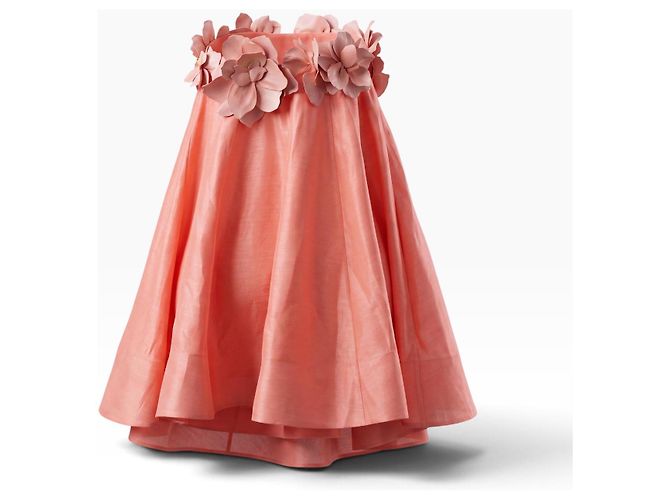 Zimmermann Kleid mit Blumenapplikationen Pink - Ansicht 2