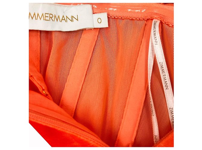 Zimmermann Kleid mit Blumenapplikationen Pink - Ansicht 6