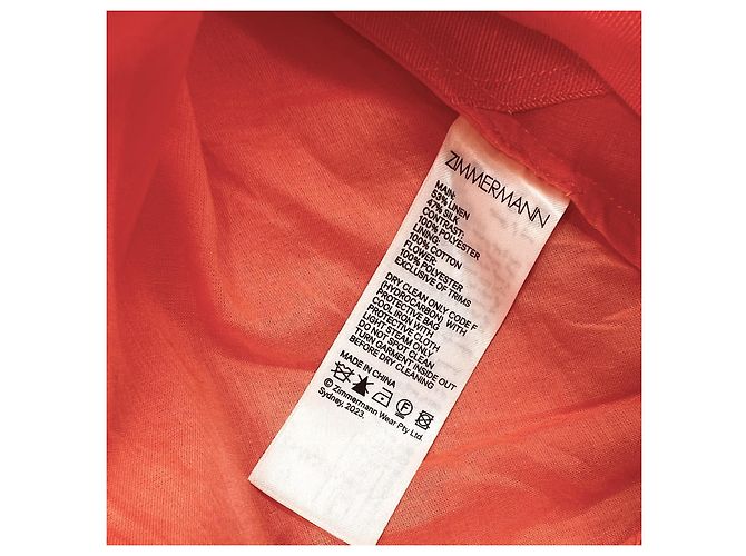 Zimmermann Kleid mit Blumenapplikationen Pink - Ansicht 7