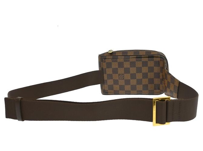 Louis Vuitton Geronimos Waist Damier Ebene Marrone - vista 2