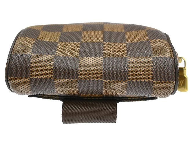 Louis Vuitton Geronimos Waist Damier Ebene Marrone - vista 3
