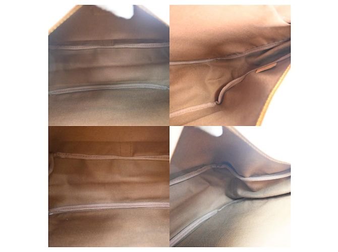 Louis Vuitton Saumur Monogram 35 Marrone - vista 5