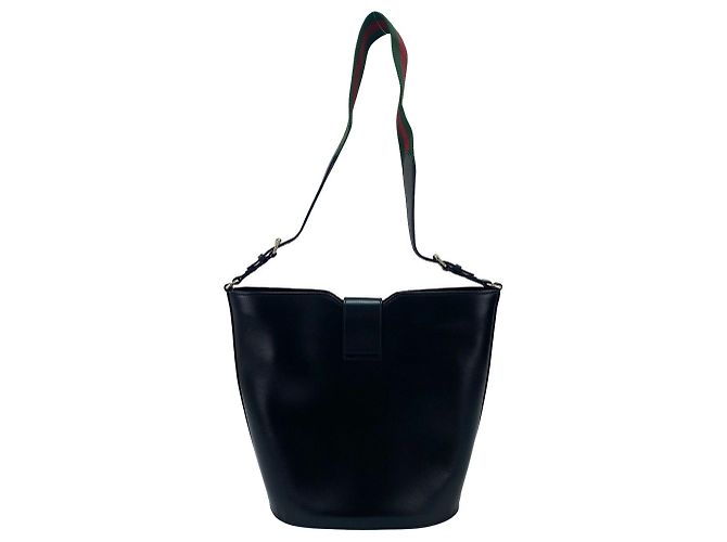 Borsa a tracolla GUCCI Jackie 1961 in nero - vista 2
