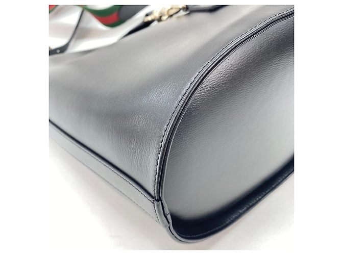 Borsa a tracolla GUCCI Jackie 1961 in nero - vista 6