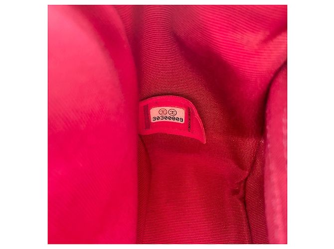 Bolsa de Ombro Chanel Mini Matelassé Rosa - vista 12