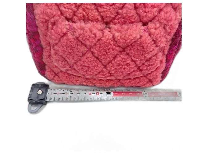 Bolsa de Ombro Chanel Mini Matelassé Rosa - vista 3