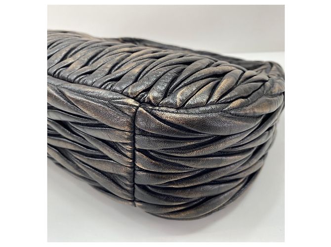 Borsa Miu Miu Miu Wonder Marrone - vista 8