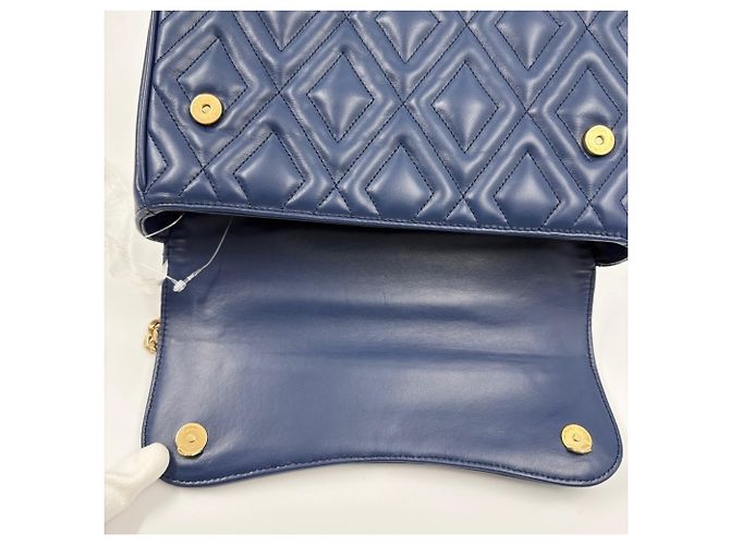 Borsa Miu Miu Matelassé in blu - vista 12