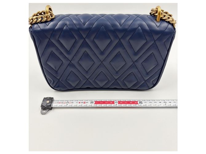 Borsa Miu Miu Matelassé in blu - vista 4