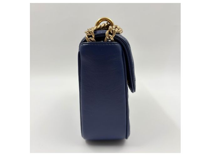 Borsa Miu Miu Matelassé in blu - vista 6
