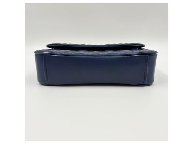 Borsa Miu Miu Matelassé in blu - vista 7