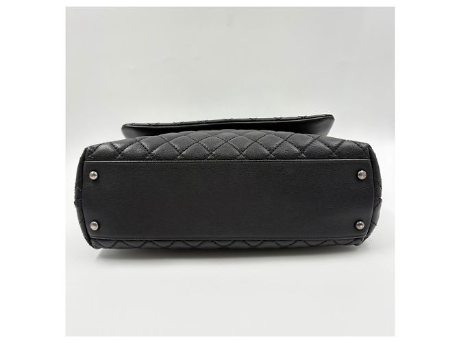 Chanel Matelassé Large Handtasche in Schwarz - Ansicht 7