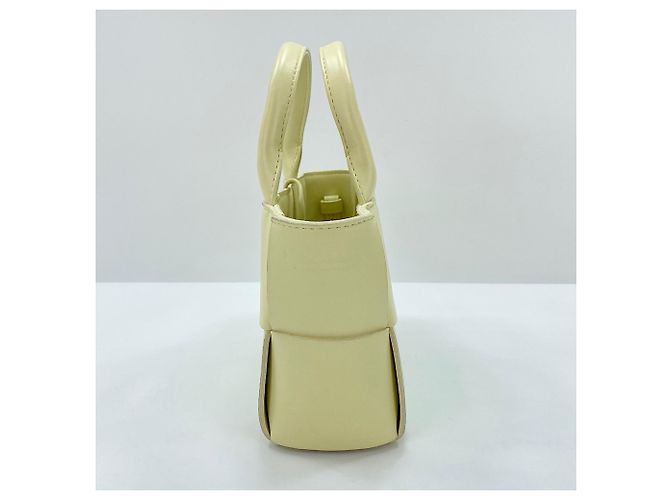 Borsa a mano e a tracolla Bottega Veneta Candy Arco Giallo - vista 3