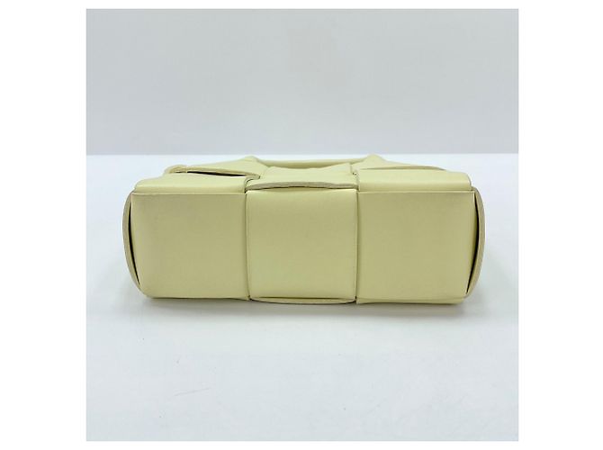 Borsa a mano e a tracolla Bottega Veneta Candy Arco Giallo - vista 5