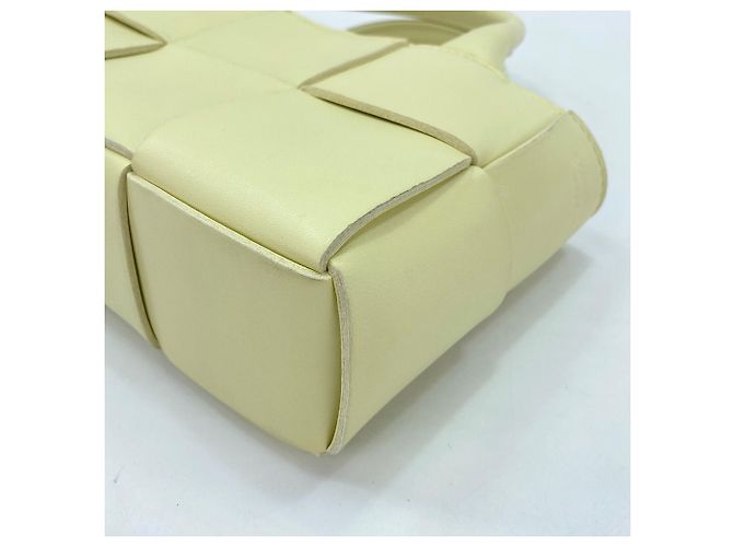 Borsa a mano e a tracolla Bottega Veneta Candy Arco Giallo - vista 6