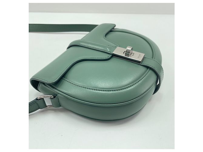 Céline Borsa a tracolla Celine Buzas Small in verde - vista 7