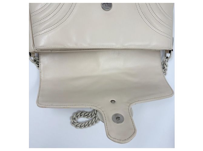 Borsa a tracolla Gucci GG Marmont Beige - vista 12