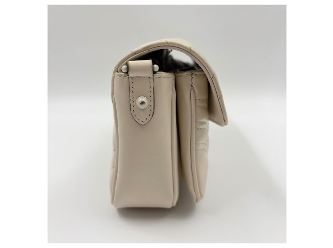 Borsa a tracolla Gucci GG Marmont Beige - vista 5