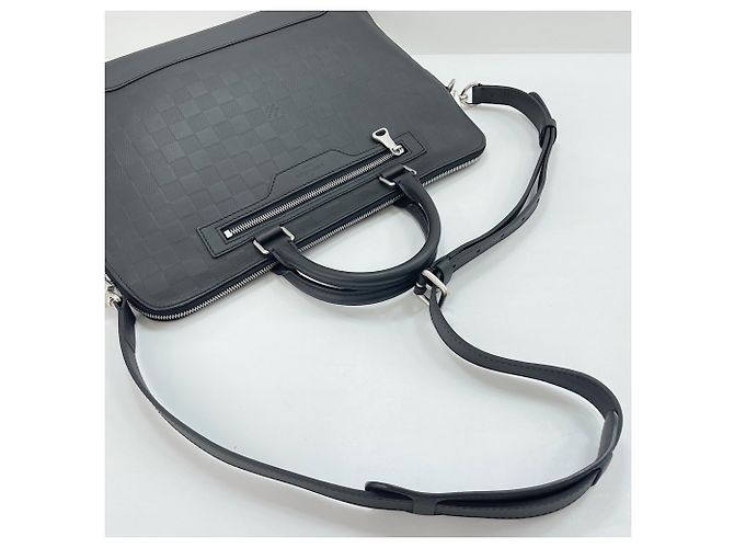 Borsa porta documenti Louis Vuitton Avenue Nero - vista 10
