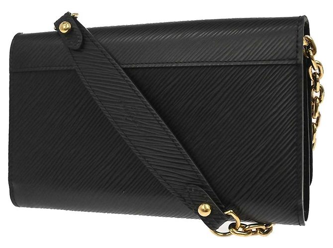 Louis Vuitton Twist Epi MM Nero - vista 2