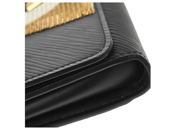 Louis Vuitton Twist Epi MM Nero - vista 6