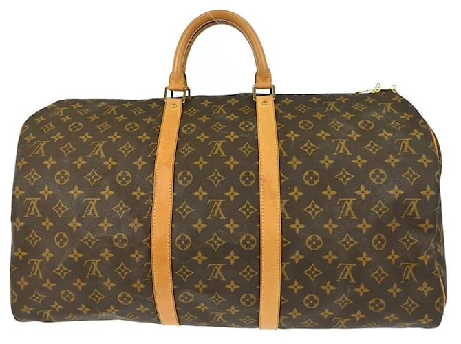 Louis Vuitton Keepall Monogram 55 Marrone - vista 2