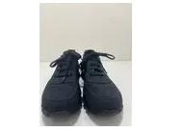 Sneakers Prada in tela e pelle nere Nero - vista 5