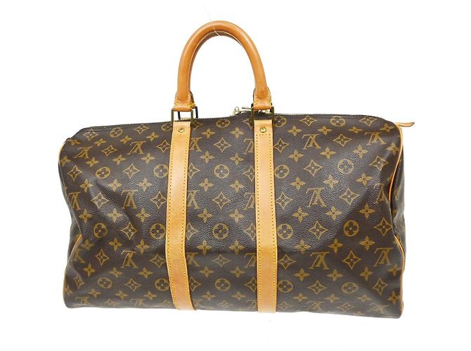 Louis Vuitton Keepall Monogram 45 Marrone - vista 2