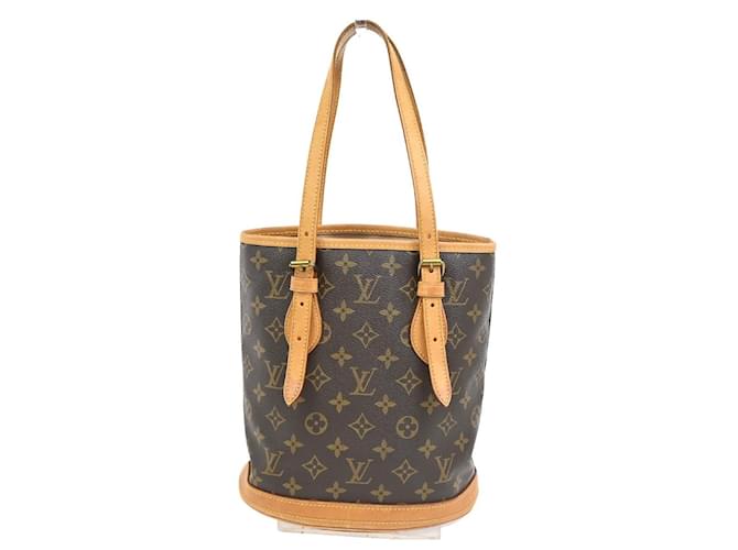 Louis Vuitton Bucket Monogram PM Marrone - vista 2