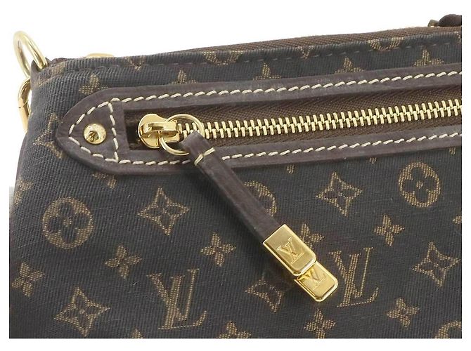 Louis Vuitton Monogram Mini Lin Pochette Handtasche Damier ebene - Ansicht 8